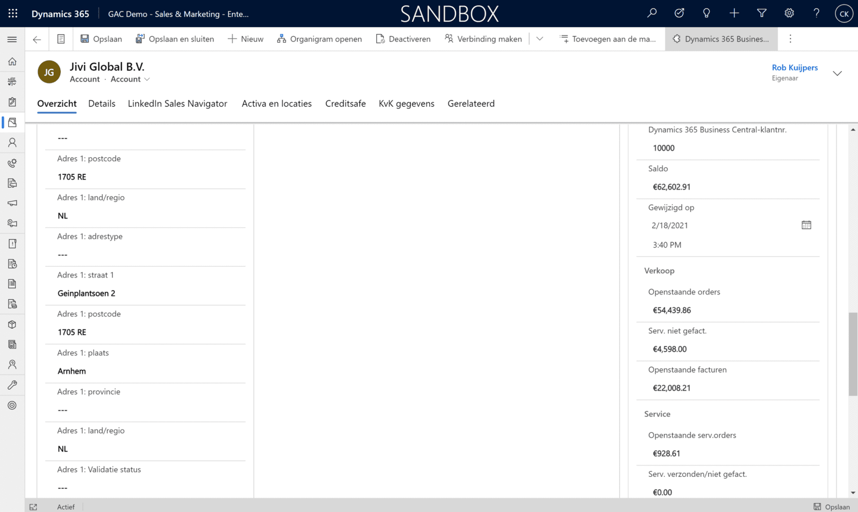 12 Business Central Integratie 1