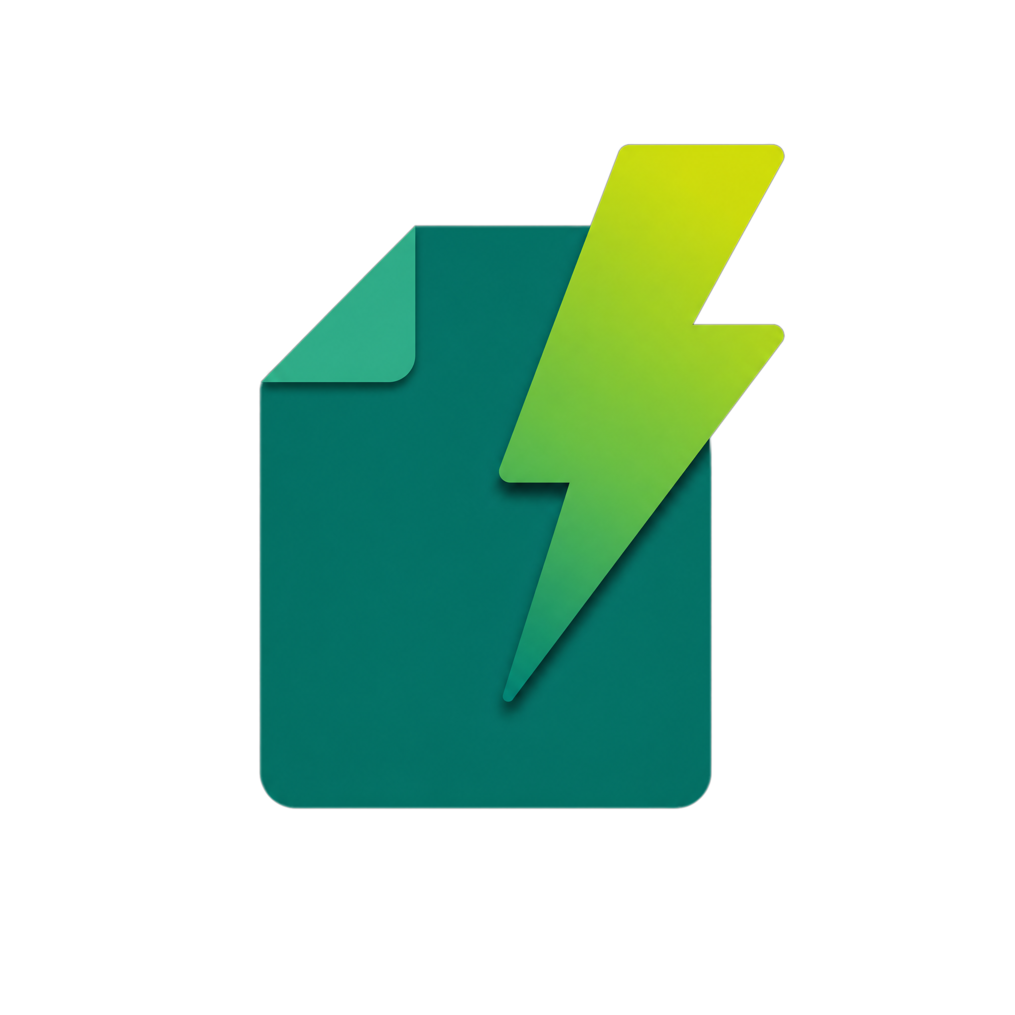document-bliksem-icon-transparant